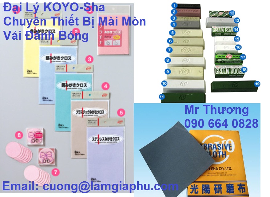 Vải Đánh Bóng KOYO Sha - KOYO Sha Việt Nam - Ảnh 4