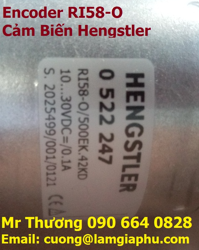 Cam Bien Hengstler - Bo Ma Hoa Hengstler