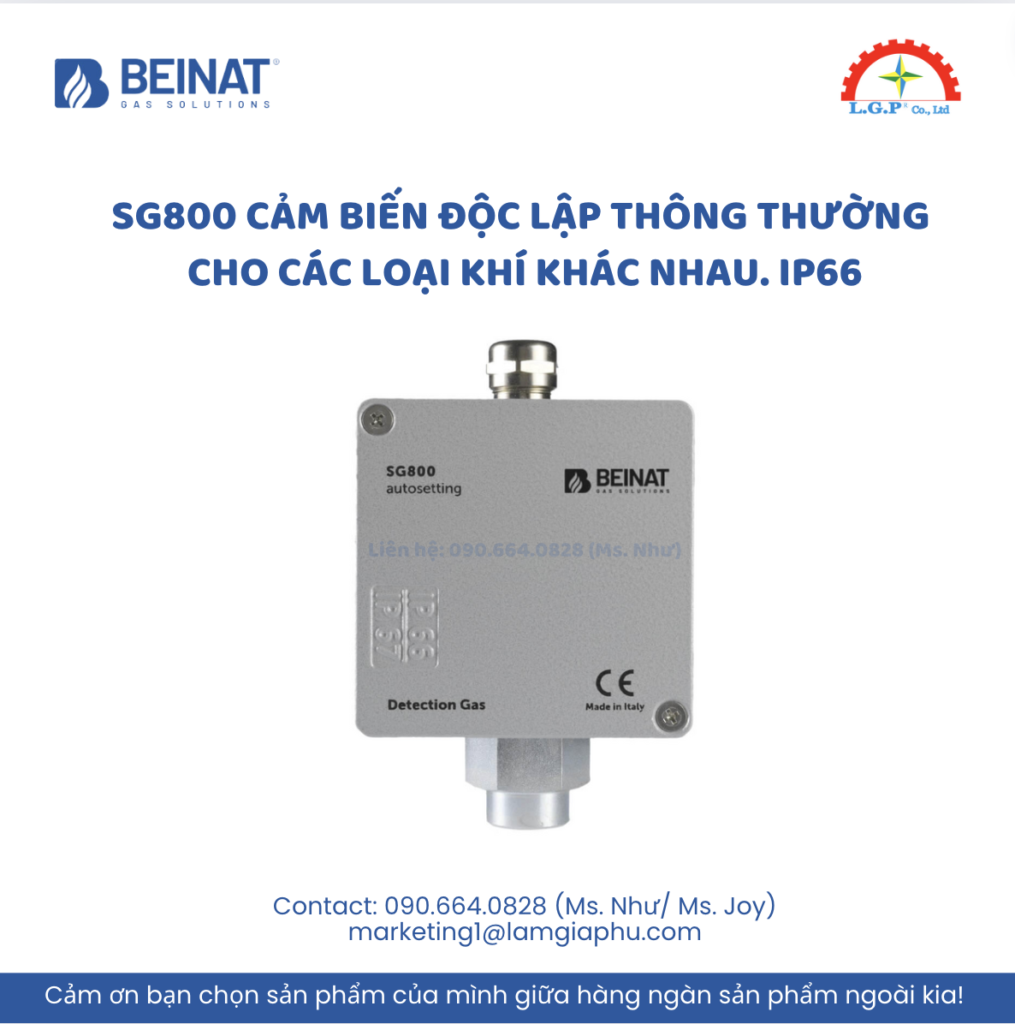 SG800Cảm biến độc lập thông thường cho các loại khí khác nhau