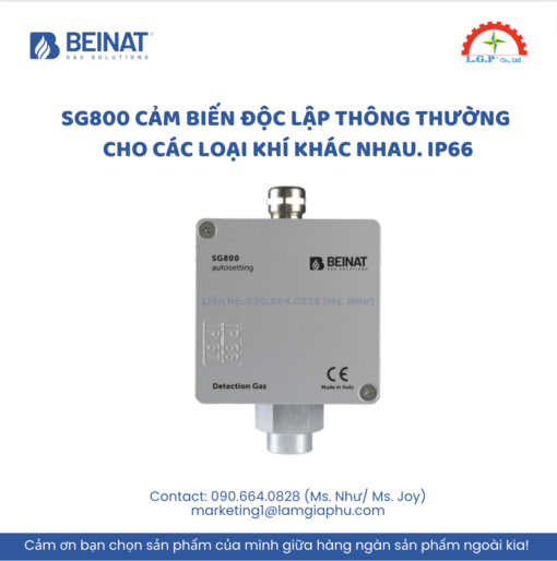 SG800Cảm biến độc lập Beinat thông thường cho các loại khí khác nhau