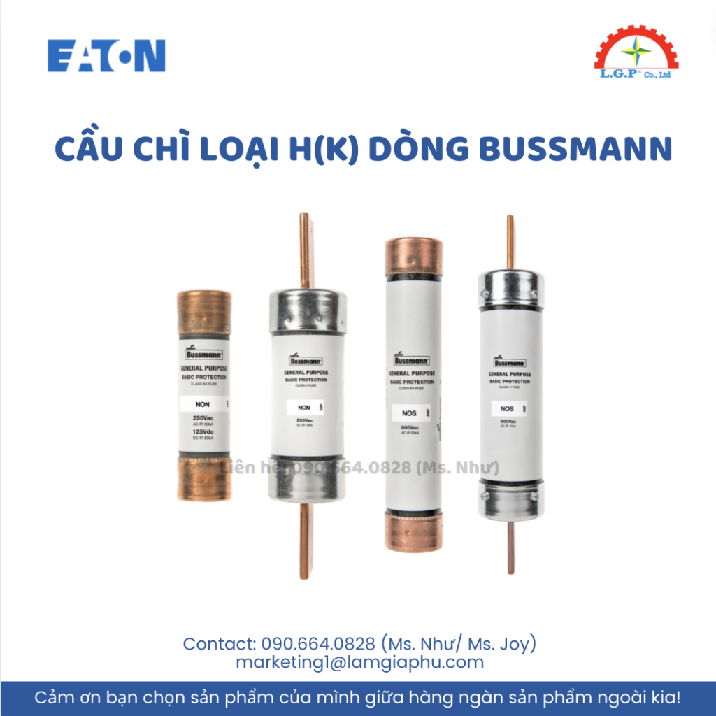 Cầu chì Eaton loại H(K) 