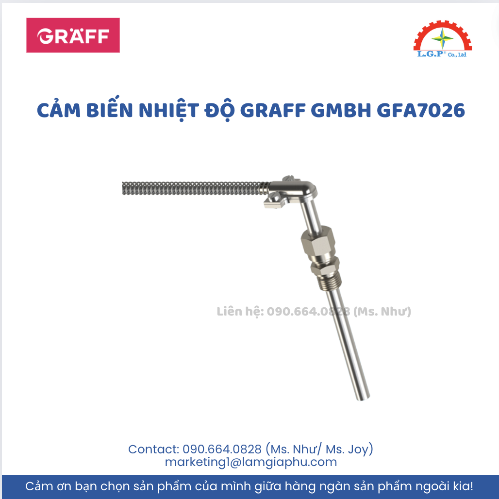 Cảm biến nhiệt độ Graff GmbH GFa7026