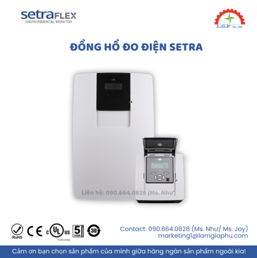 Đồng hồ đo điện Setra