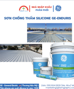Sơn mái lộ thiên silicone GE-Enduris