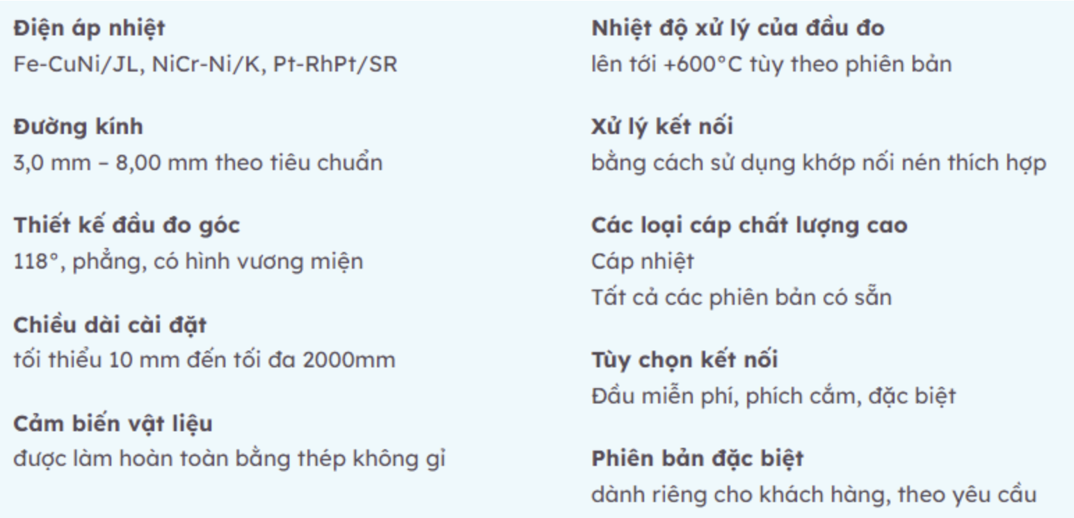 TSKT Cảm biến nhiệt độ Graff GmbH GFa7026