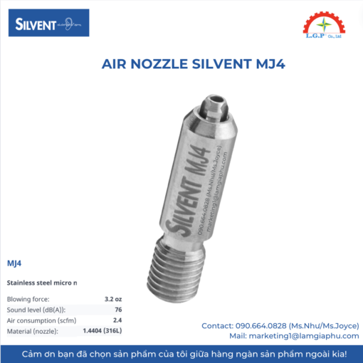AIR NOZZLE SILVENT MJ4