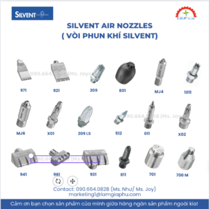 Air Nozzles Silvent