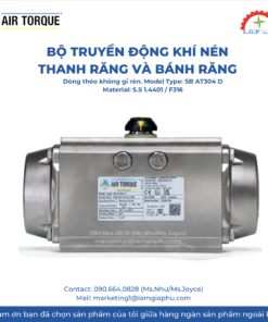 Bộ truyền động khí nén SB AT304 D Air Torque