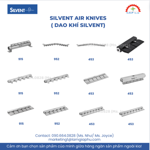 SILVENT AIR KNIVES