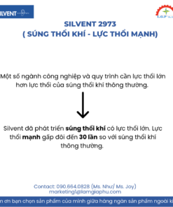 Silvent súng thổi khí