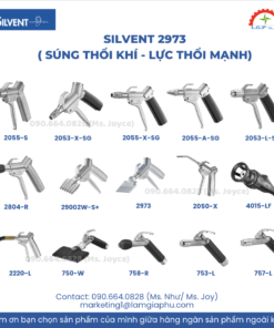 Silvent súng thổi khí