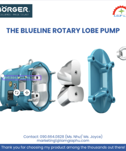 The BLUEline rotary lobe pump