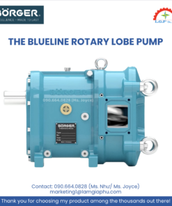 The BLUEline rotary lobe pump