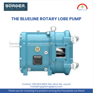 The BLUEline rotary lobe pump