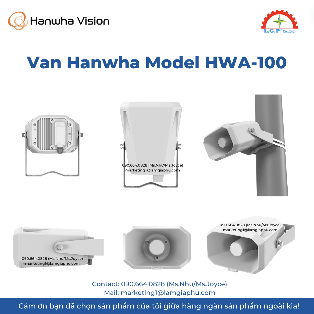 Van Hanwha Model HWA-100