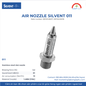 Air nozzle silvent 011