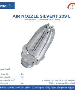 Air nozzle silvent 209 L