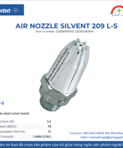 Air nozzle silvent 209 L-S