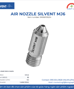 Air nozzle silvent MJ6