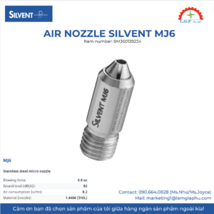 Air nozzle silvent MJ6
