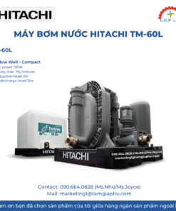 MÁY BƠM NƯỚC HITACHI TM-60L