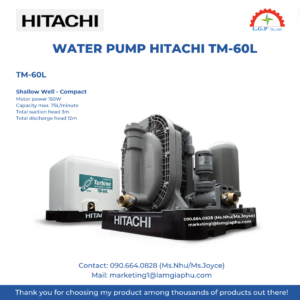 WATER PUMP HITACHI TM-60L