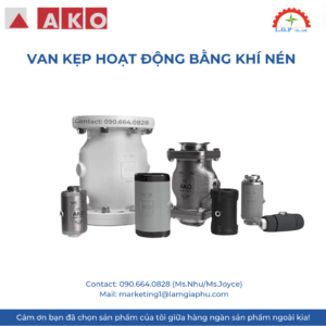 Van kẹp hoạt động bằng khí nén