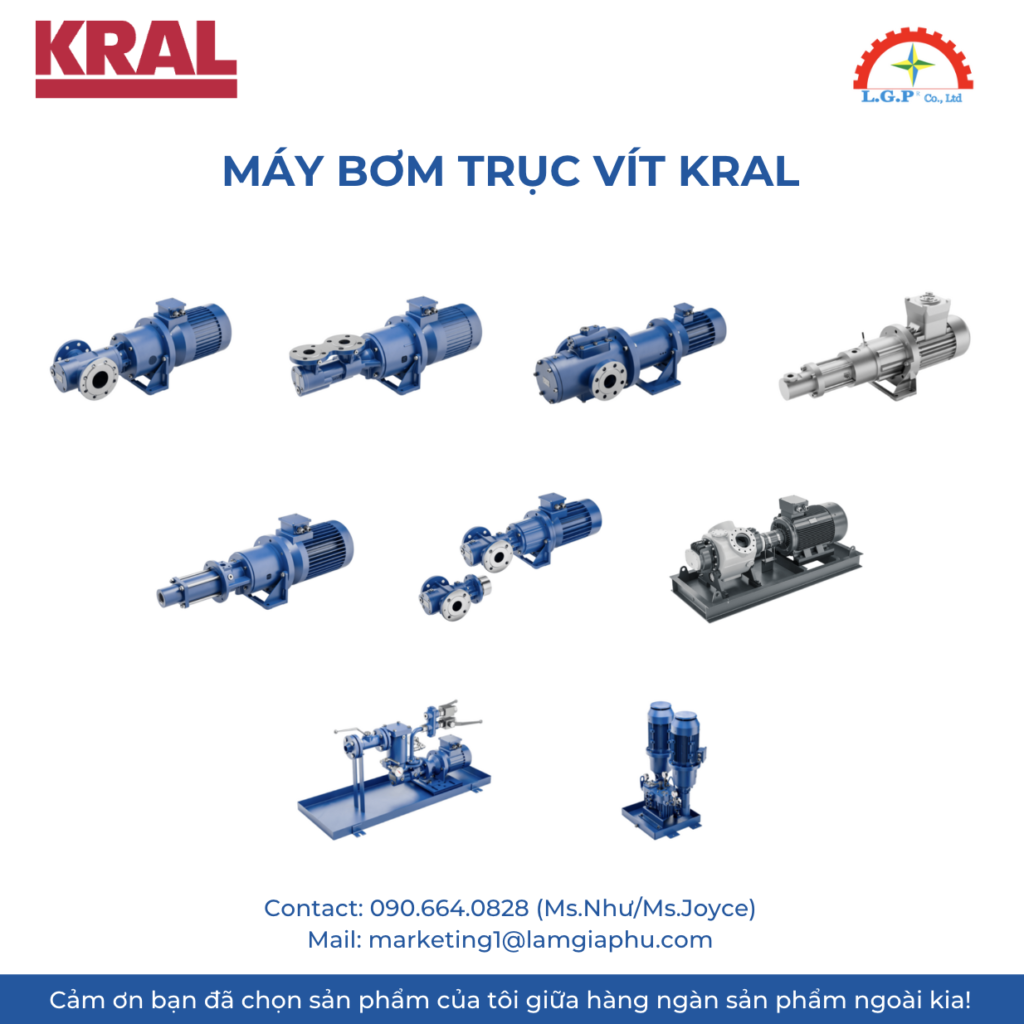 KRAL Series Screw Pumps