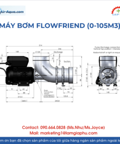 Máy bơm FlowFriend Pro (0-105m3)
