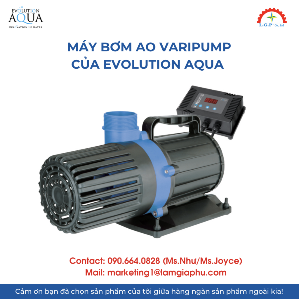 Máy bơm ao Varipump của Evolution Aqua