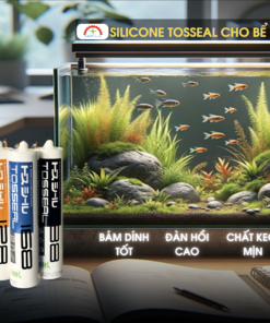 Keo silicone ứng dụng cho bể cá