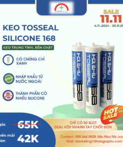 Keo Silicone Tosseal 168