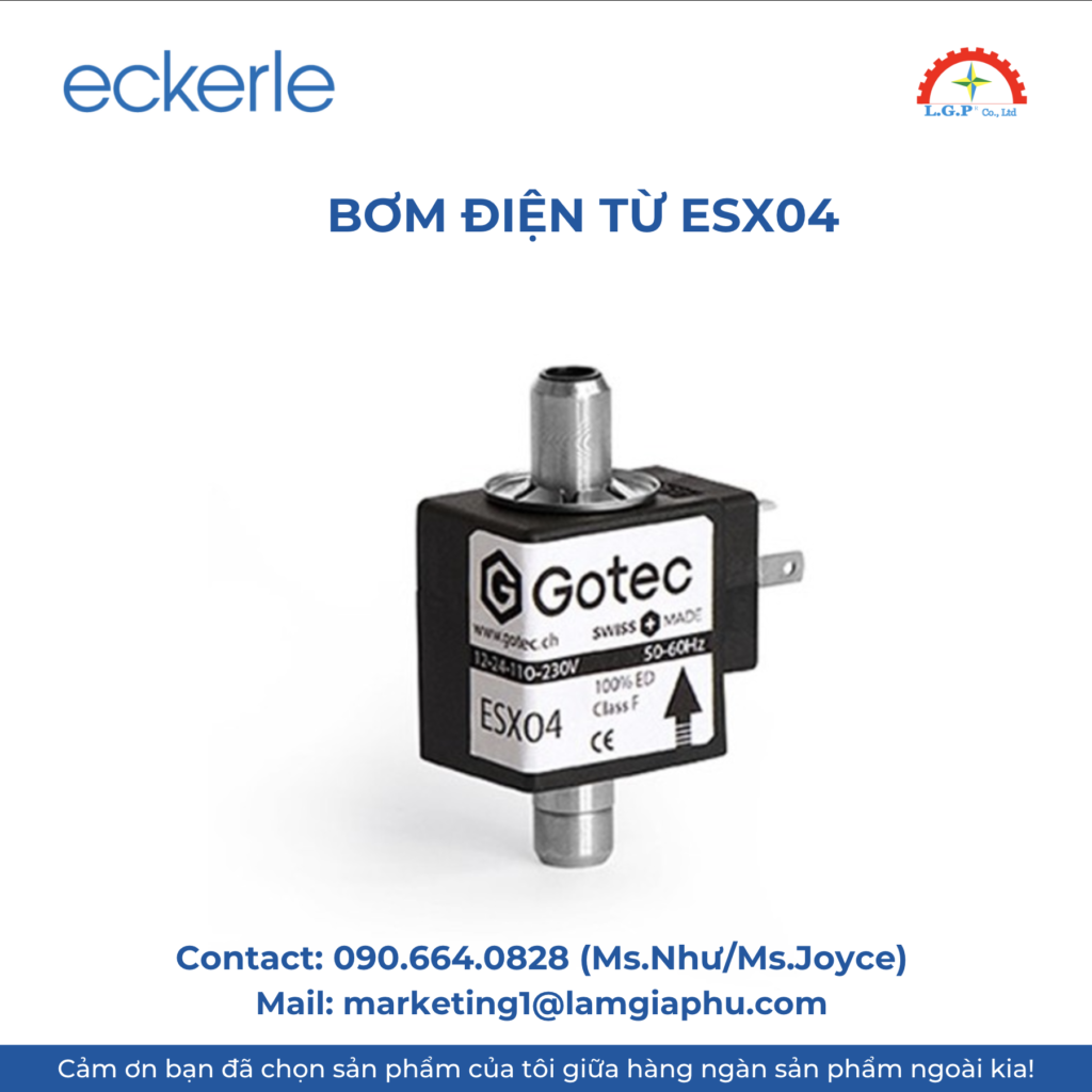 BƠM ĐIỆN TỪ ESX04 - GOTEC - ECKERLE