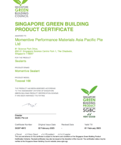 CHUNG CHI XANH TOSSEAL 168