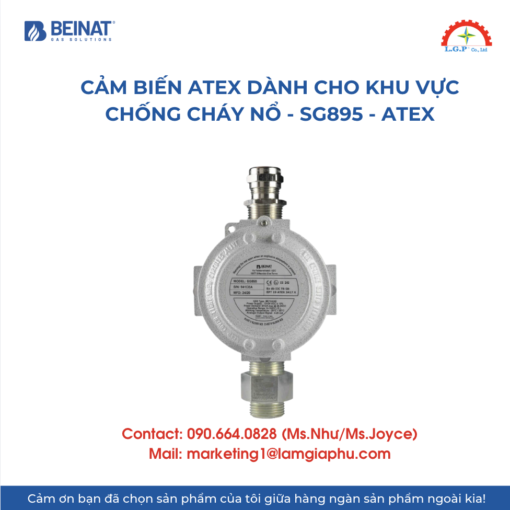 Cảm biến cho khu vực chống cháy nổ - SG895 - ATEX