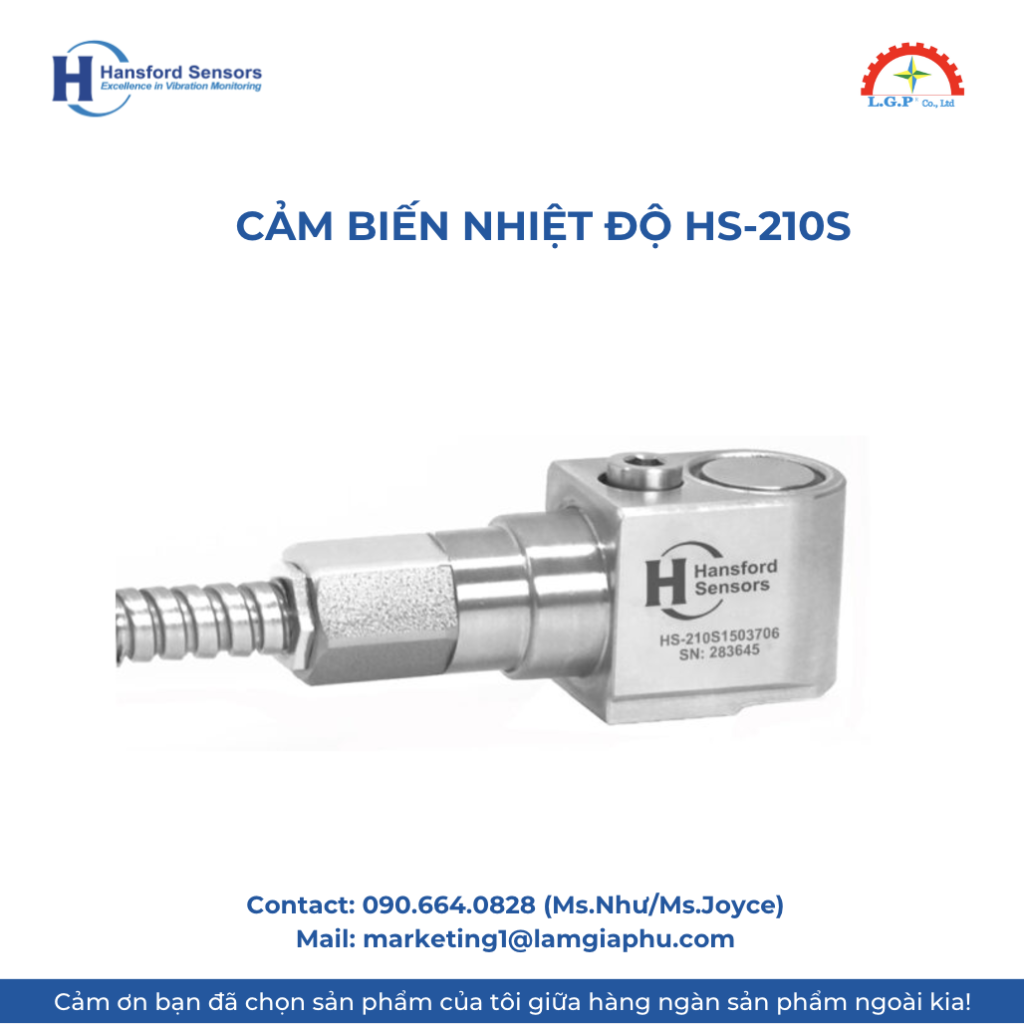 Cảm biến đo nhiệt độ HS-210S Hansford Sensors