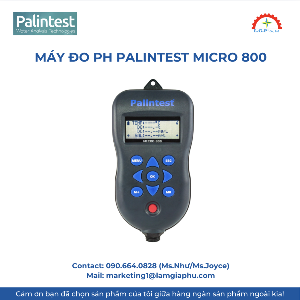 Máy Đo pH Palintest Micro 800