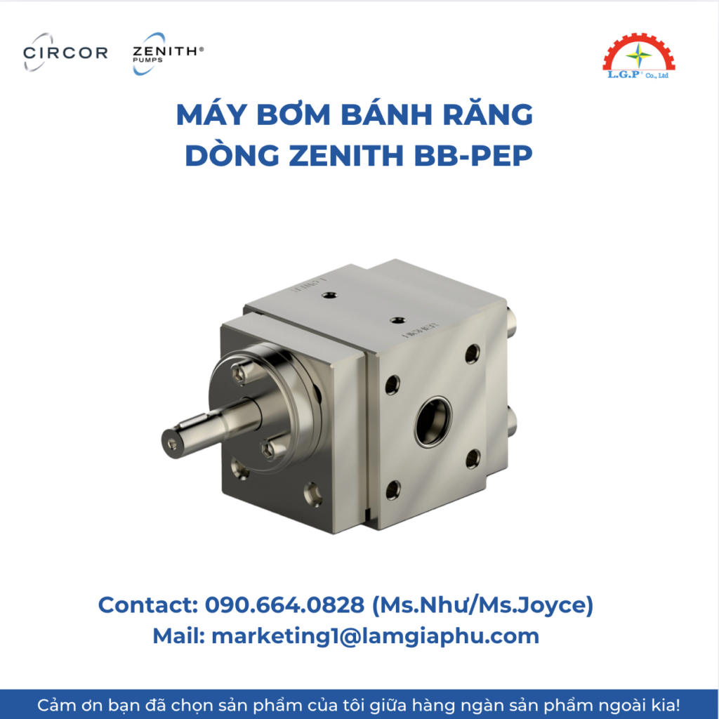 Bơm bánh răng CIRCOR dòng ZENITH BB-PEP