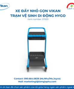 Xe đẩy vệ sinh nhỏ gọn - Trạm vệ sinh di động HyGo,