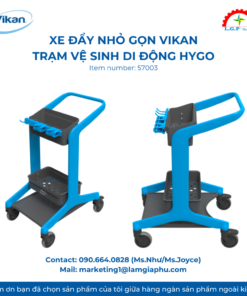 Xe đẩy vệ sinh nhỏ gọn - Trạm vệ sinh di động HyGo,