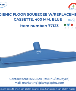 Gạt nước Vikan 77123, 400 mm, Blue.