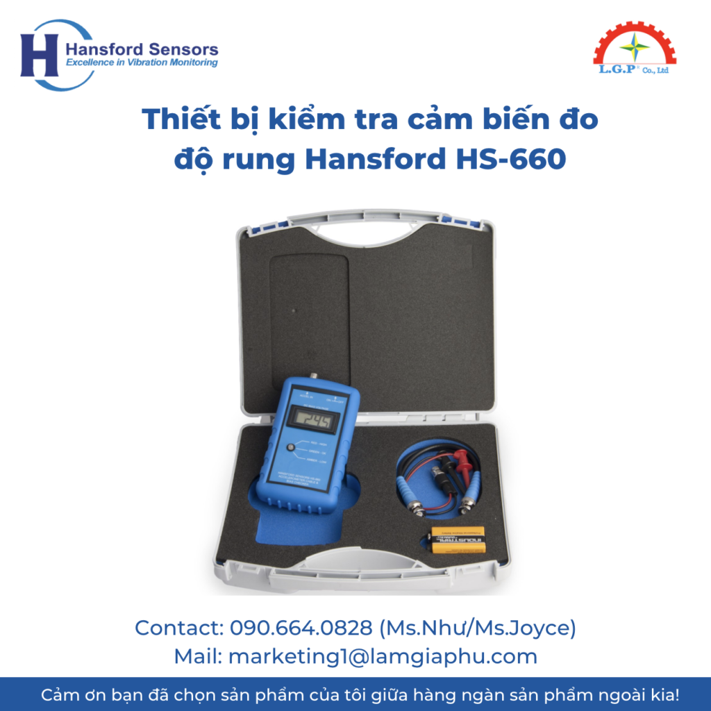 Thiết bị kiểm tra cảm biến đo độ rung Hansford HS-660