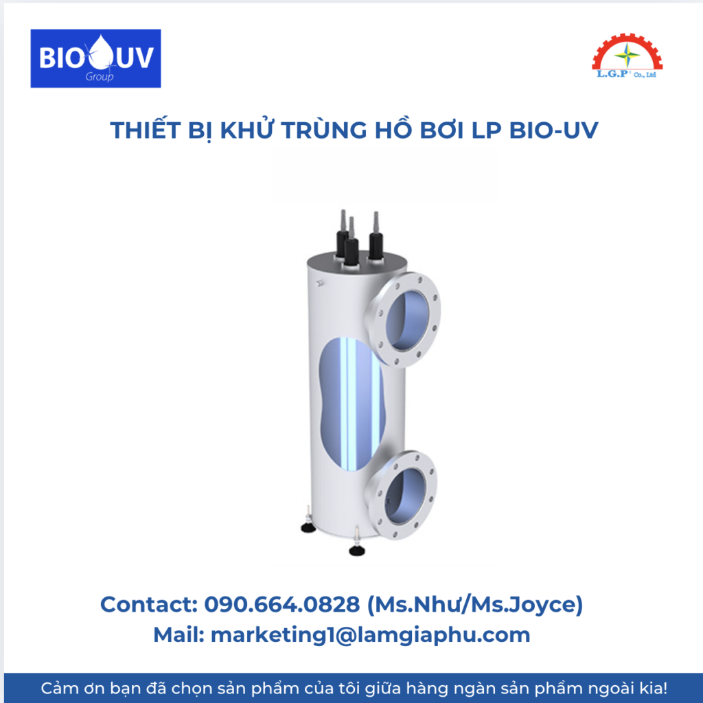 Thiết bị khử Clo hồ bơi LP BIO-UV