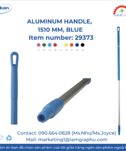 Cán chổi Vikan 29373, 1510 mm, Blue