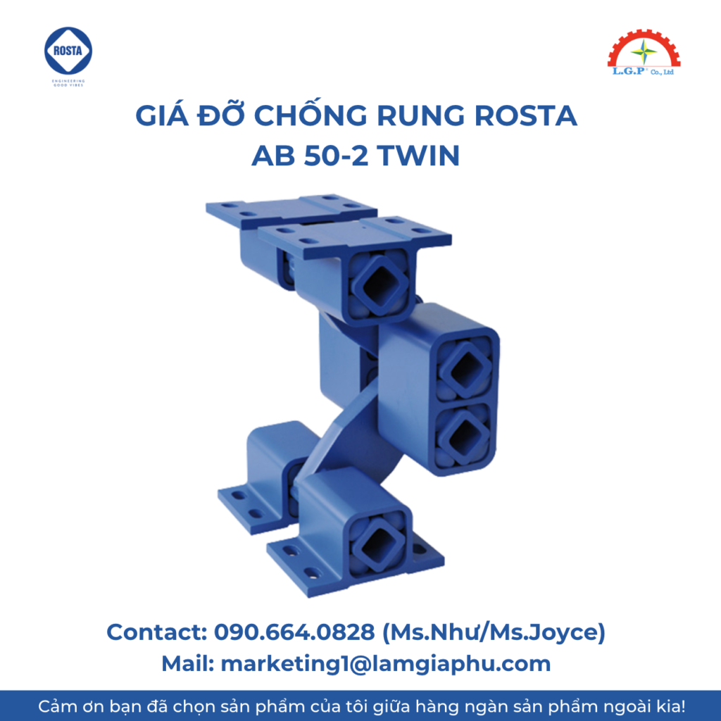 Giá đỡ chống rung Rosta AB 50-2 TWIN