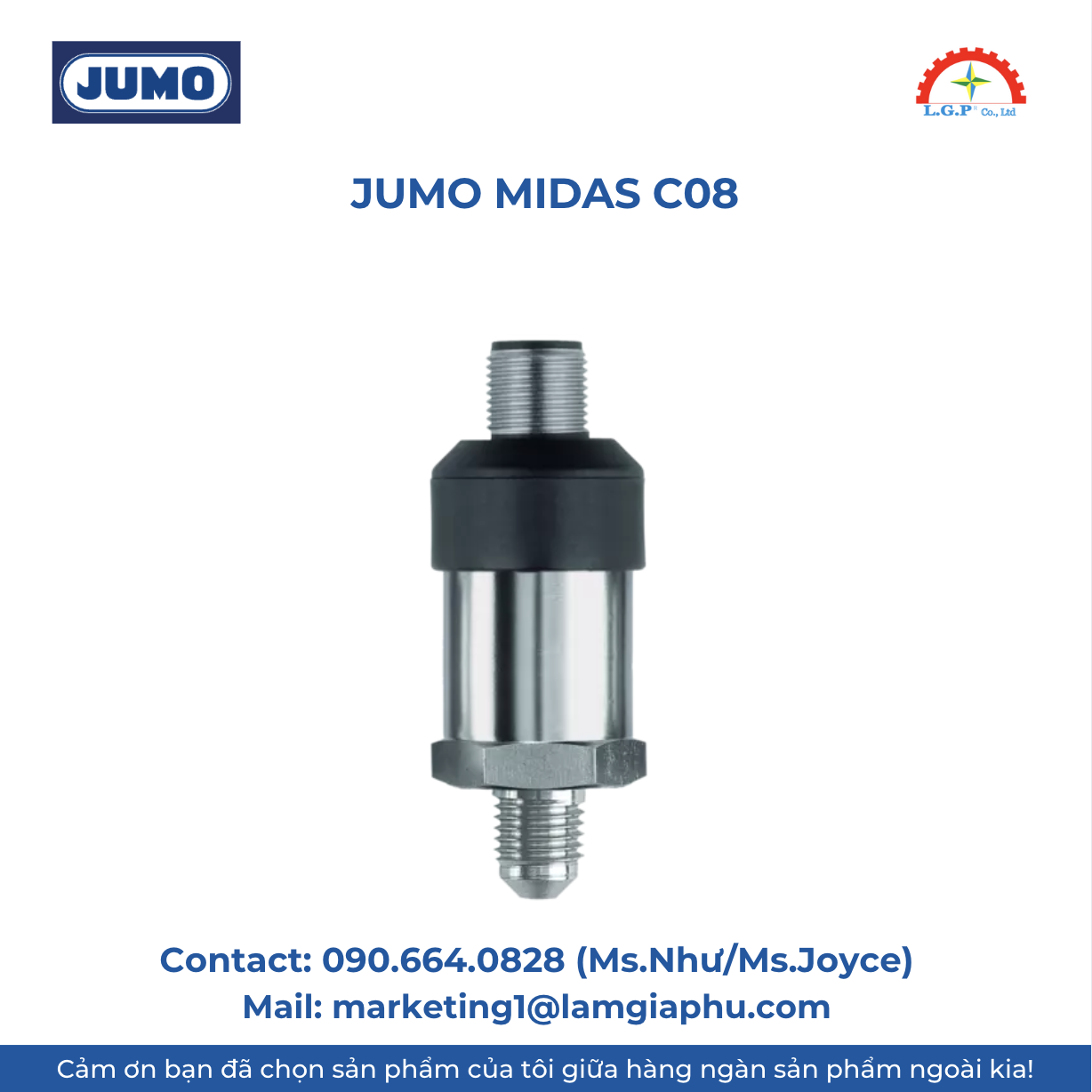 JUMO MIDAS C08