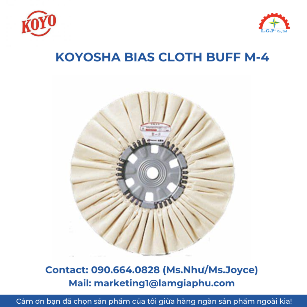 KOYOSHA Bias Cloth Buff M-4
