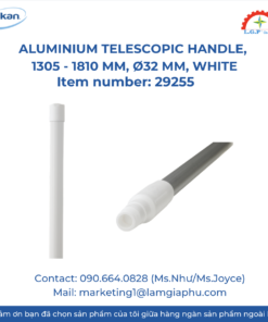 Vikan 29255 - Cán nhôm 1305 - 1810 mm, Ø32 mm, White