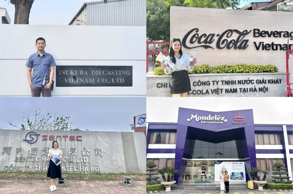 Trao đổi khách hàng tại Hà Nội và các tỉnh lân cận