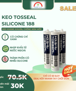 Keo silicone Tosseal 188 sale